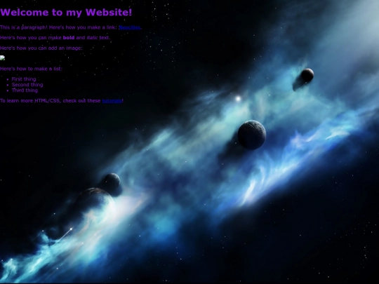 reccomendations screenshot