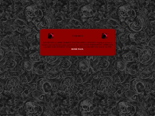 error screenshot