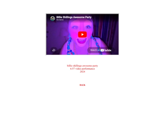 works/billieshillings screenshot