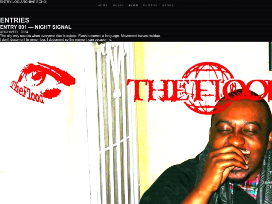 blog screenshot
