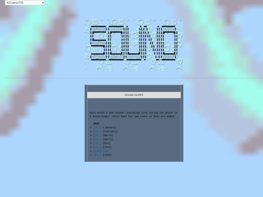 NewWeb/sounddumpz screenshot