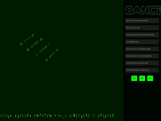 tests/Claudedev/dancefloorave screenshot
