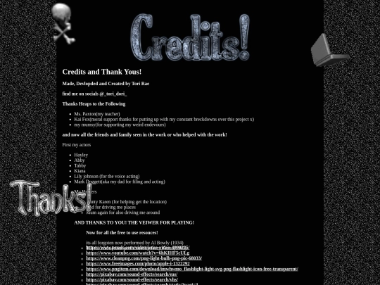 Media/credits screenshot