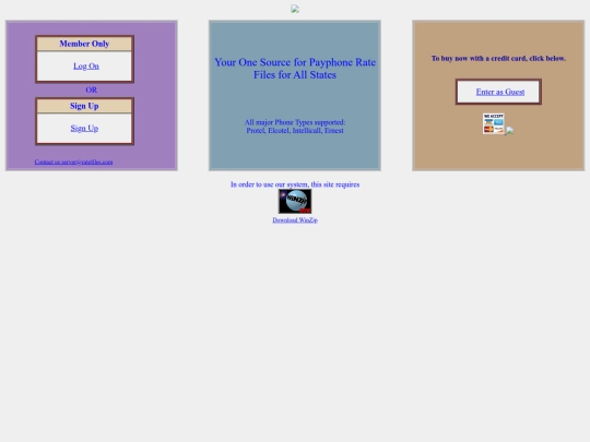 ratefiles screenshot