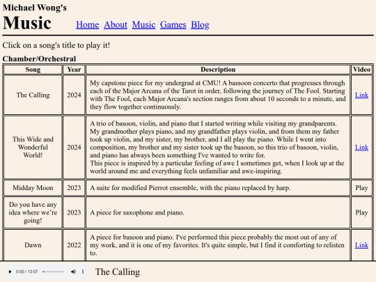music screenshot