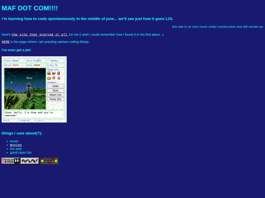 home screenshot