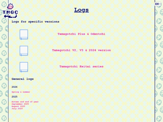 en/tmgc/diarios screenshot