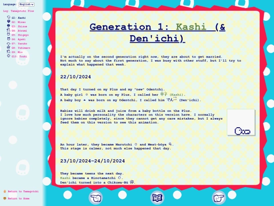 en/tmgc/plusLog/gen01 screenshot