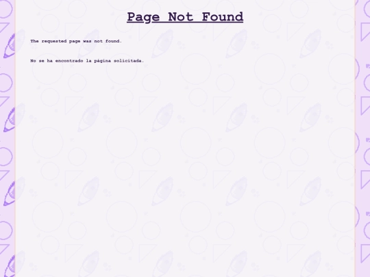 not_found screenshot