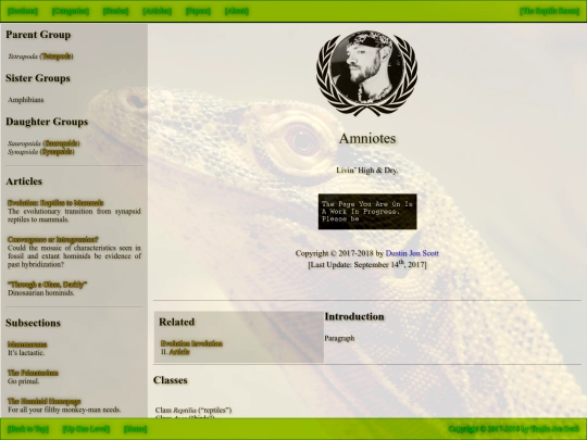 amniotes screenshot