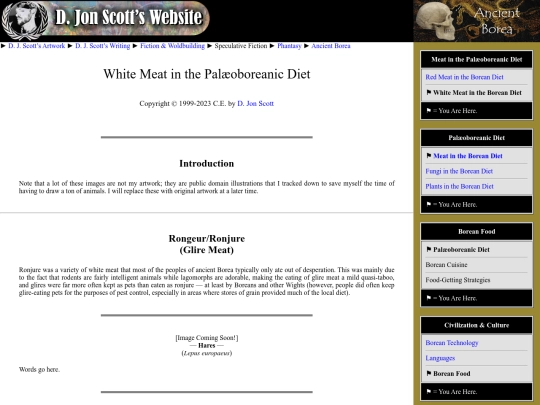 boreans/diet/white-meat screenshot