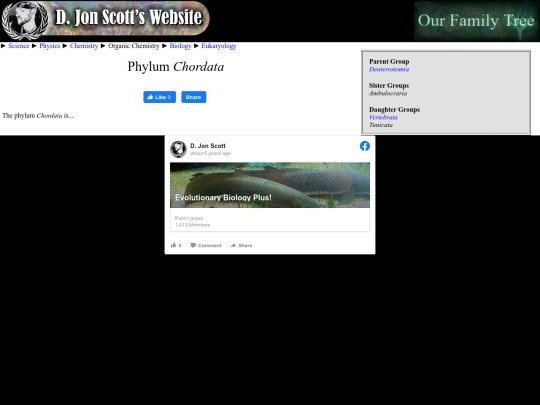 chordata screenshot