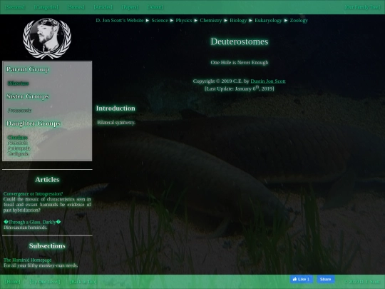 deuterostomes screenshot