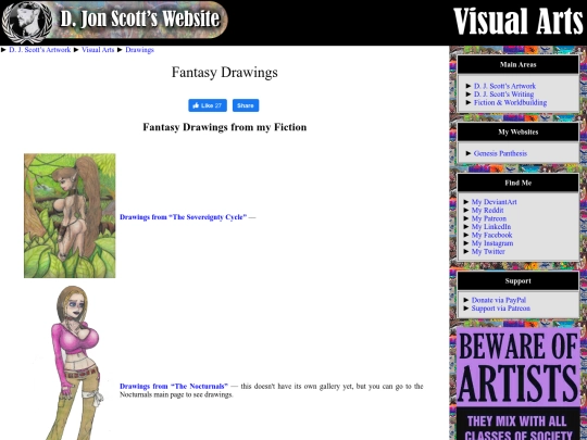 drawings-fantasy screenshot