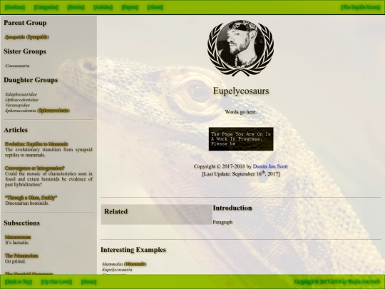 eupelycosaurs screenshot