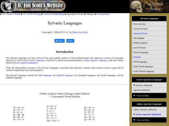 faerish-languages screenshot