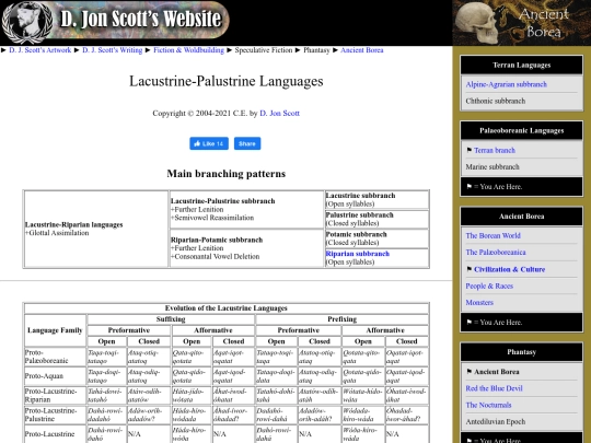 lacustrine-palustrine-languages screenshot