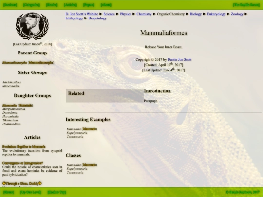 mammaliaformes screenshot
