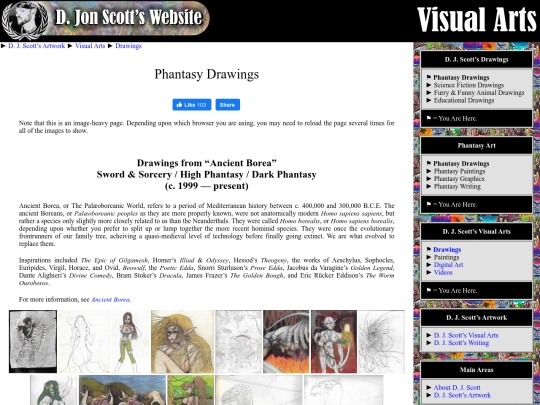 phantasy-drawings screenshot