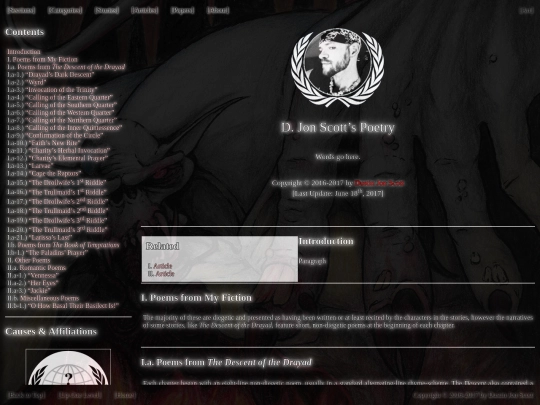 poetry screenshot