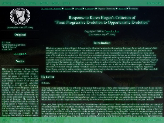 response-hogan-evol screenshot