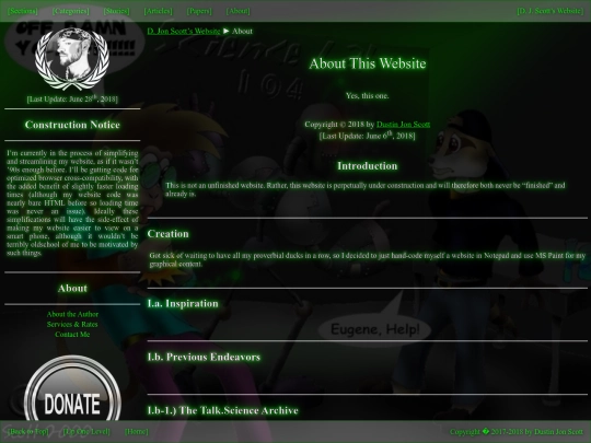 site screenshot