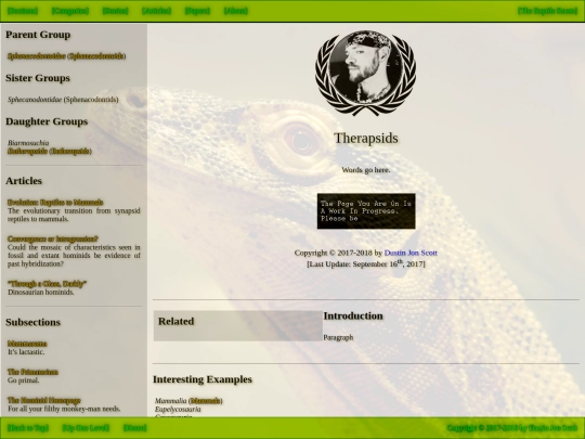 therapsids screenshot