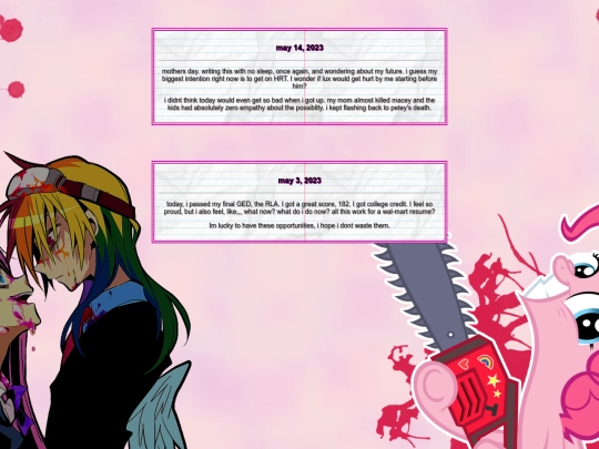 blog screenshot