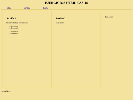 notepad/ejerccio html-css screenshot