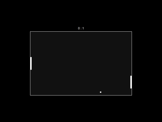 pong screenshot