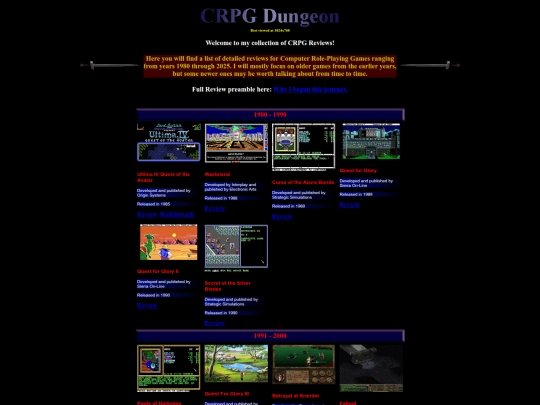 RPGs screenshot