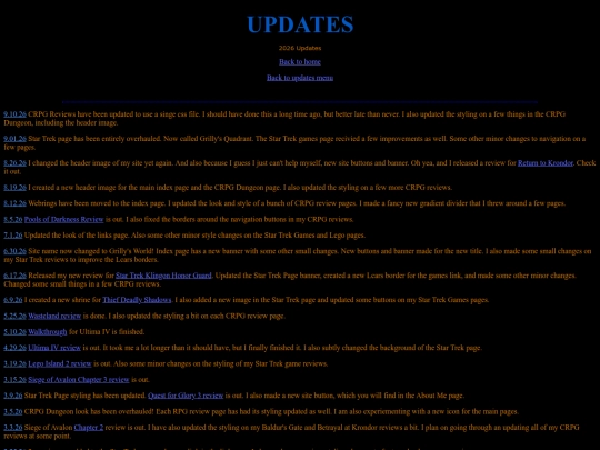 Updates2026 screenshot