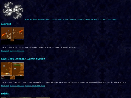 lieroclones screenshot