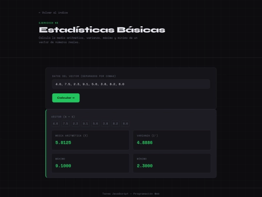 estadisticas screenshot