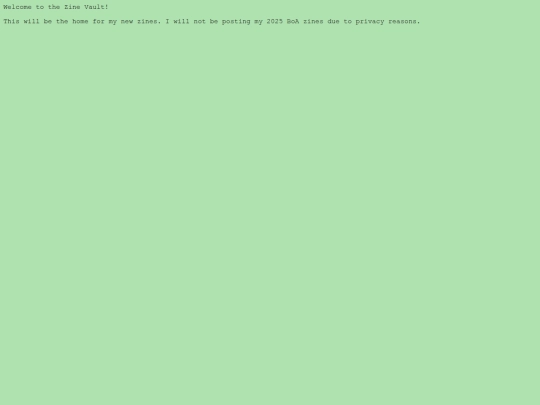 Zines screenshot