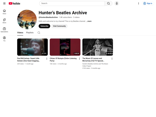 youtube screenshot