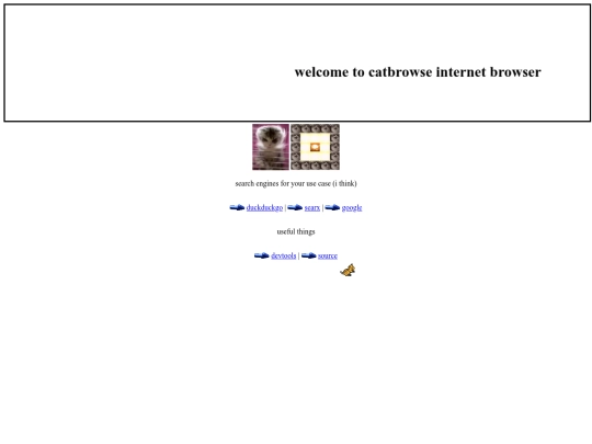startpage screenshot