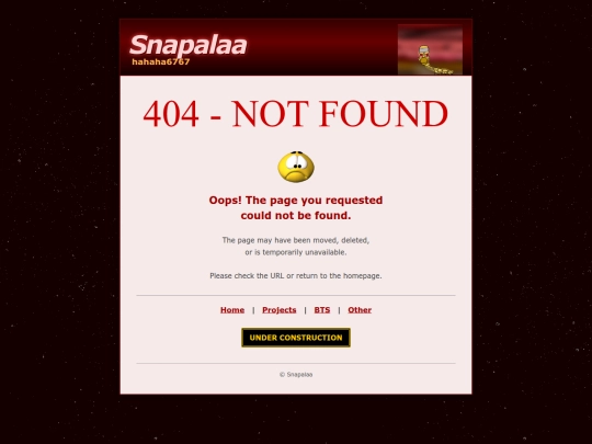 not_found screenshot