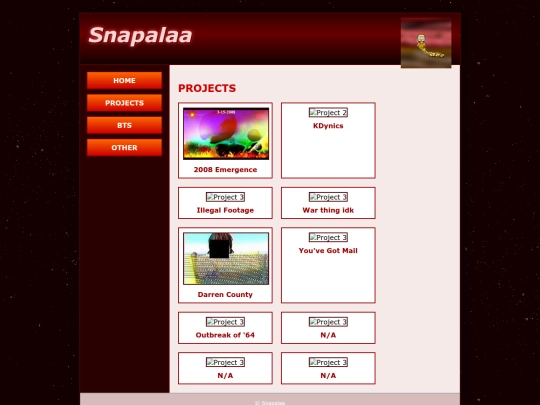 projects screenshot