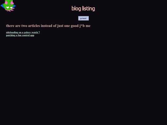 blogmain screenshot