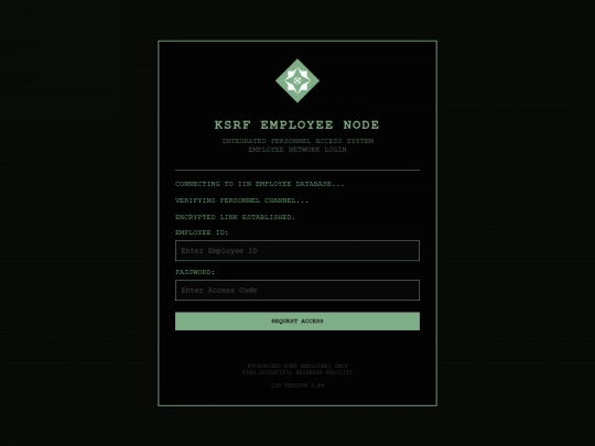 employeelogin screenshot