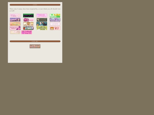 links screenshot