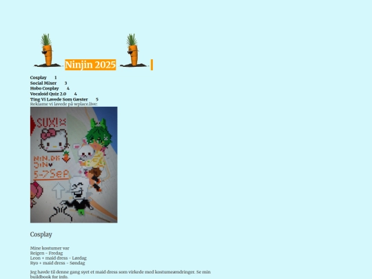 con_ ninjin 25/conninjin25 screenshot