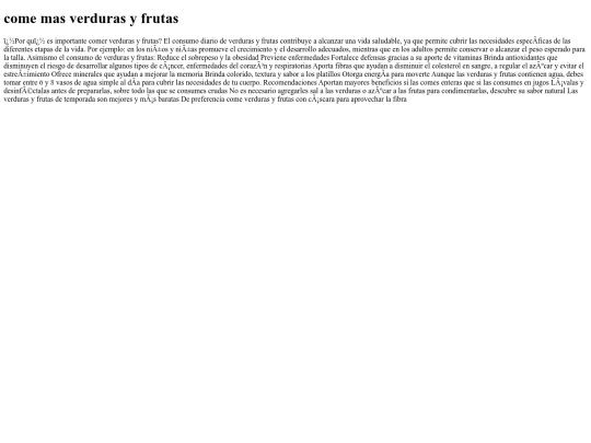 comemasfrutayerduras screenshot