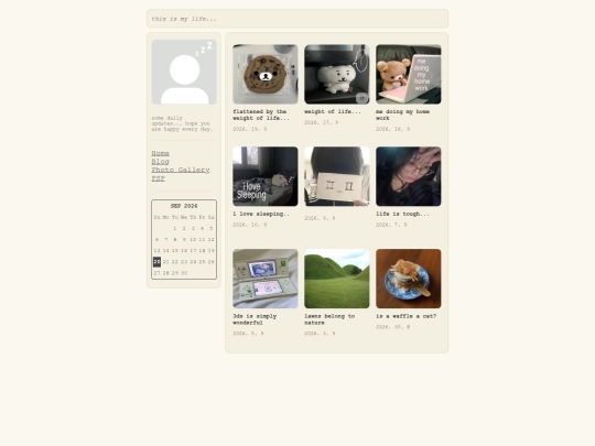 blog screenshot