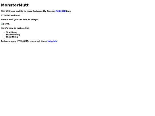 index screenshot