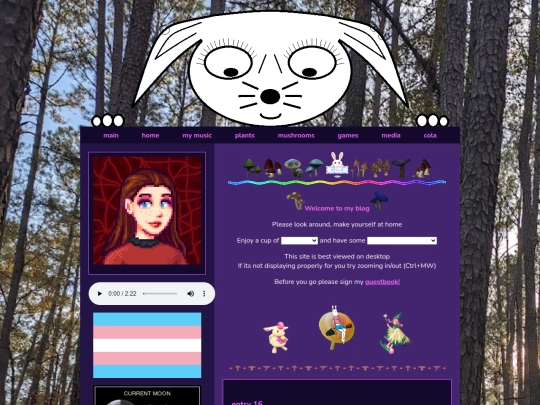 blog screenshot