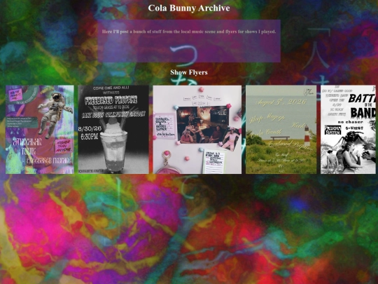 cola screenshot
