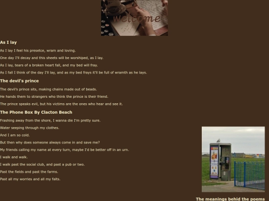 poetry screenshot