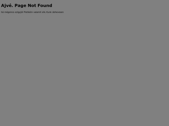 not_found screenshot